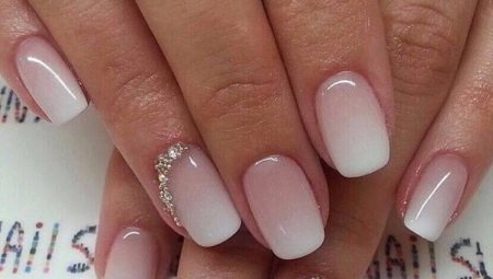 Gradient on nails with gel polish: application technique and design ideas