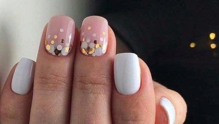 Ideas and methods for creating sequin manicure