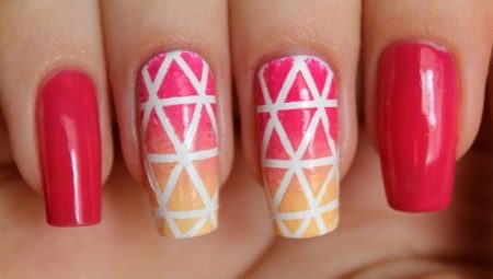 Ribbon Manicure Fashion Design Ideas