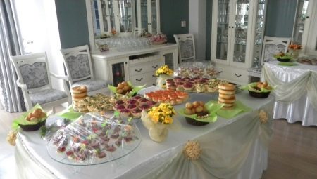 How to set a table to buy a bride at home?