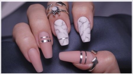 Coffin-shaped nails - a new controversial trend in manicure