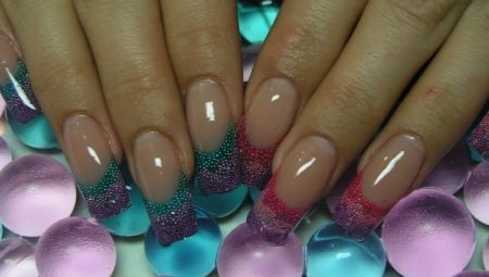 Features of aquarium nail extension