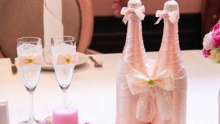 Wedding Bottle Decoration: Ways and Interesting Examples