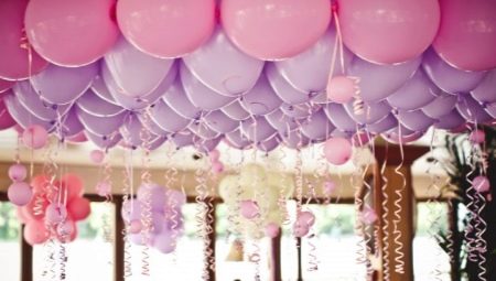 Options and methods for creating decorations from balloons for a wedding