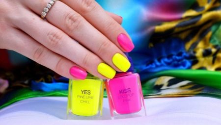 Bright manicure: popular colors and fashionable techniques