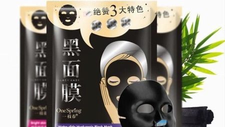 Black fabric mask on the face: properties and rules of use
