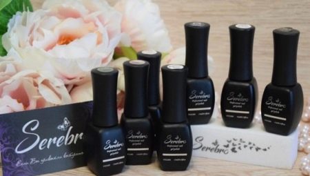 Serebro gel polish: color palette and application features