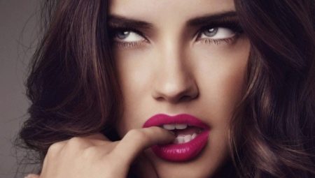What color lipstick to choose a brunette?