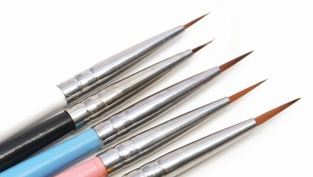 Manicure brushes: types, features of drawing and care