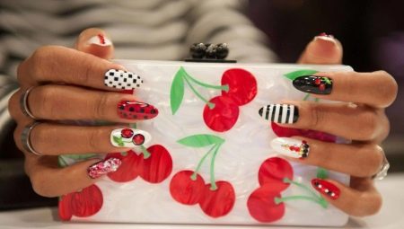 Fruit manicure: design and step-by-step execution