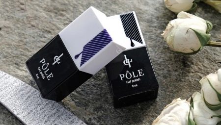 Features and color palette of gel polishes Pole