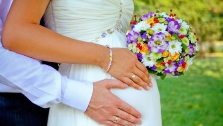 Features of weddings during pregnancy
