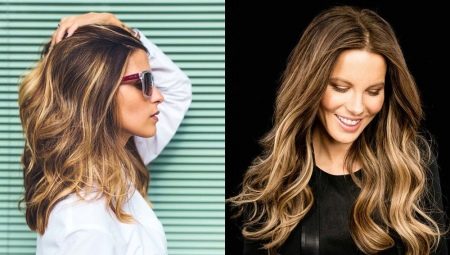 Balayazh auf langen Haaren