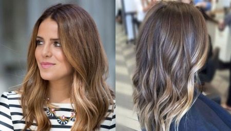 Balayazh für mittleres Haar: Merkmale und Feinheiten der Farbauswahl