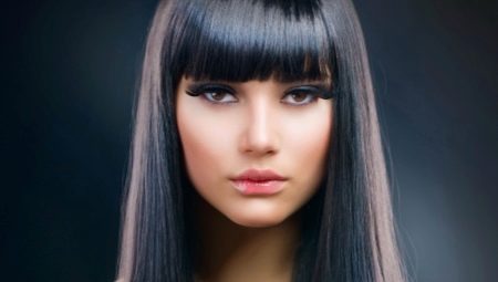 How beautiful to put a long bang?