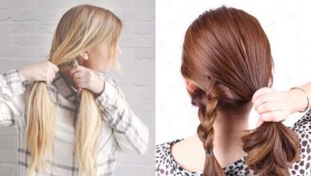 How to braid braids to yourself?