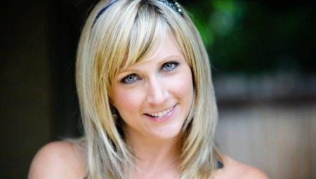 Ladder on hair with bangs