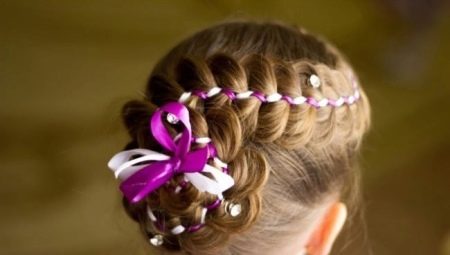 Hairstyles for school on medium hair