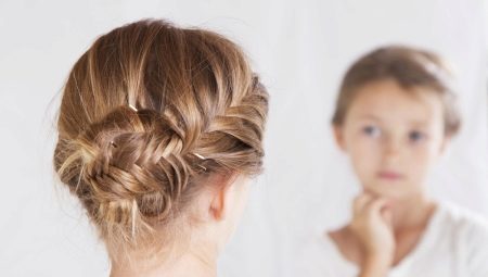Variety of braids for girls with long hair