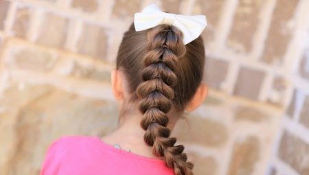 Ways to braid girls: simple hairstyles