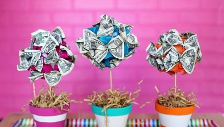 How to make a money tree from banknotes?