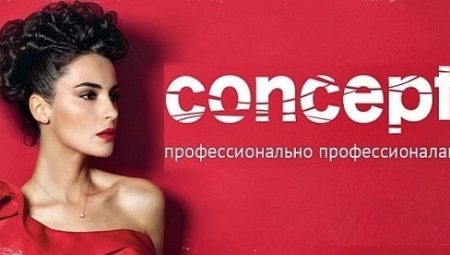 Concept hair colors: color palette and dyeing technique