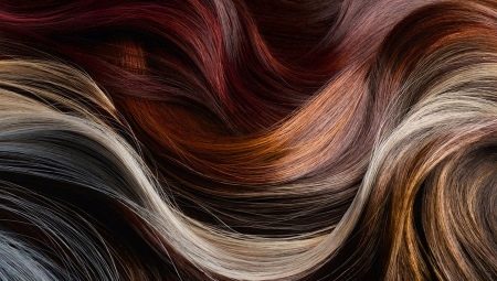 Hair dyes Wella: rulers and palette