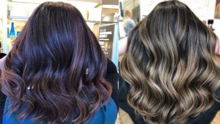 Dyeing shimmer on dark hair