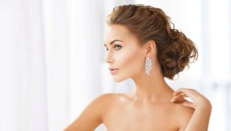 Hairstyle bun for medium hair