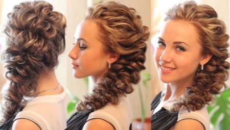 Hairstyles with elastic for long hair