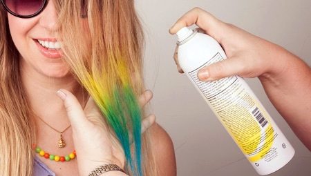Spray hair dye: features and subtleties of choice
