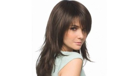 Shaggy haircut on long hair