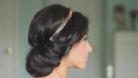 Greek hairstyles with a bandage: description and methods of creation