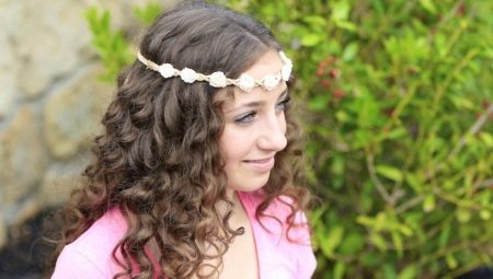 How to make curls for the night?