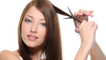 Where to put hair after cutting at home?