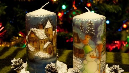 New Year decoupage: original ideas for decor