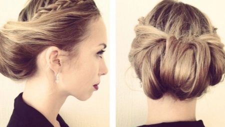 Varieties of hairstyles for working for hair of different lengths