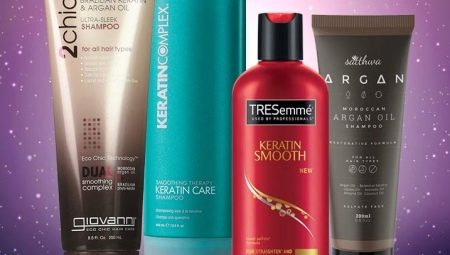 Keratin shampoos: features of choice and application