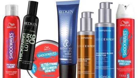 Fine hair styling products