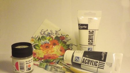 Everything for decoupage: a list of materials and selection tips