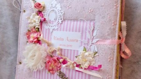 Scrapbooking albums for girls: ideas and production