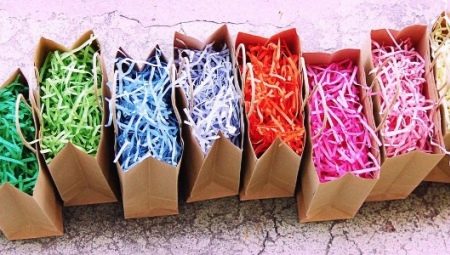 Gift paper filler: how to choose and how to make it yourself?