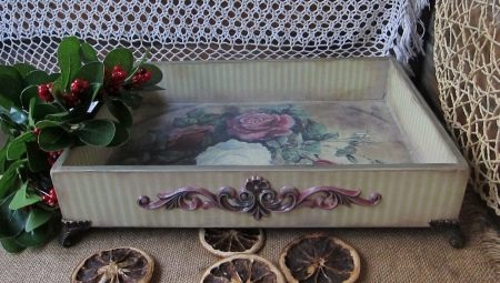 Decoupage trays: workshops and ideas for inspiration