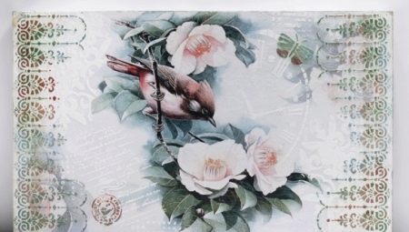 Interesting ideas for decoupage panels