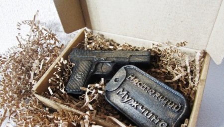 Handmade soap by February 23: ideas and manufacturing technology