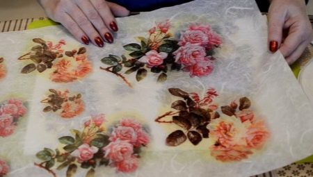 Decoupage Reispapier: Wie wählt und verwendet?