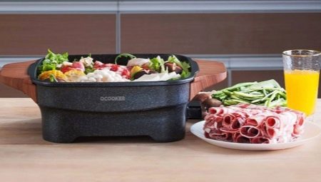 Electric pans: features and choices