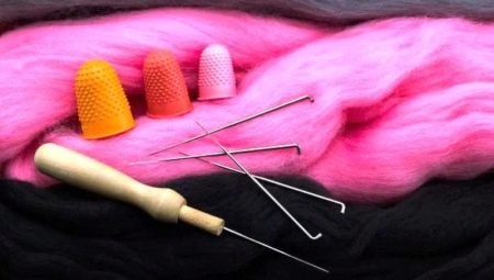 Needles for felting: types, selection and subtleties of use
