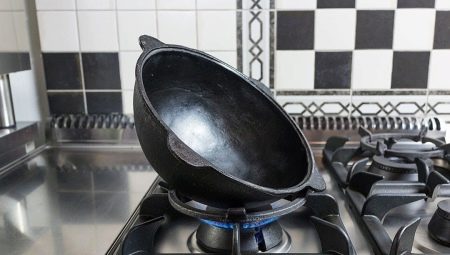 How to calcine a cauldron?