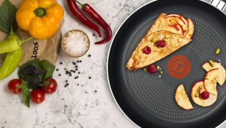 Features and types of pans Tefal
